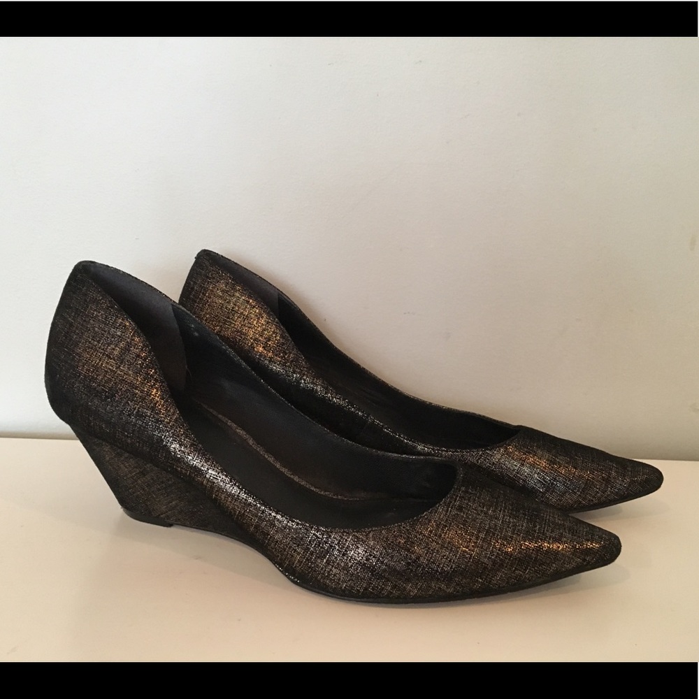 Sigerson Morrison wedge heels EUC